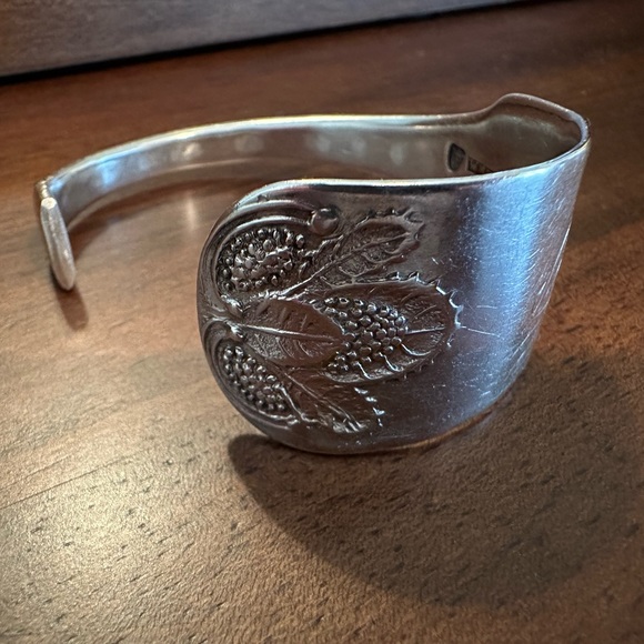 Hand Crafted Jewelry - Silver Plated Cuff